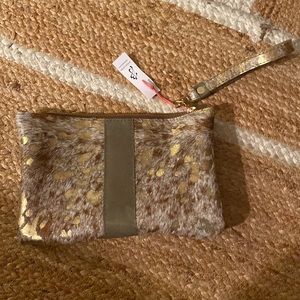 Jen Black Hide Clutch